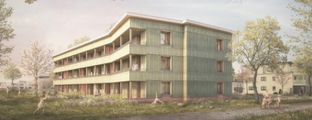 Visualisierung Haus fast ohne Heizung, Steigerwaldstraße Ingolstadt